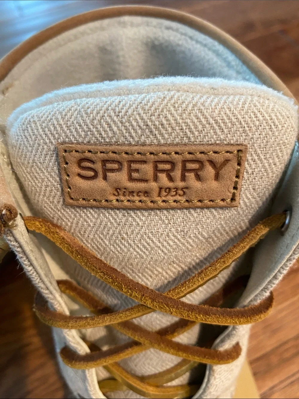 Sperry topsider Rain and Winter boots - Gold & Cream Duck Boots
